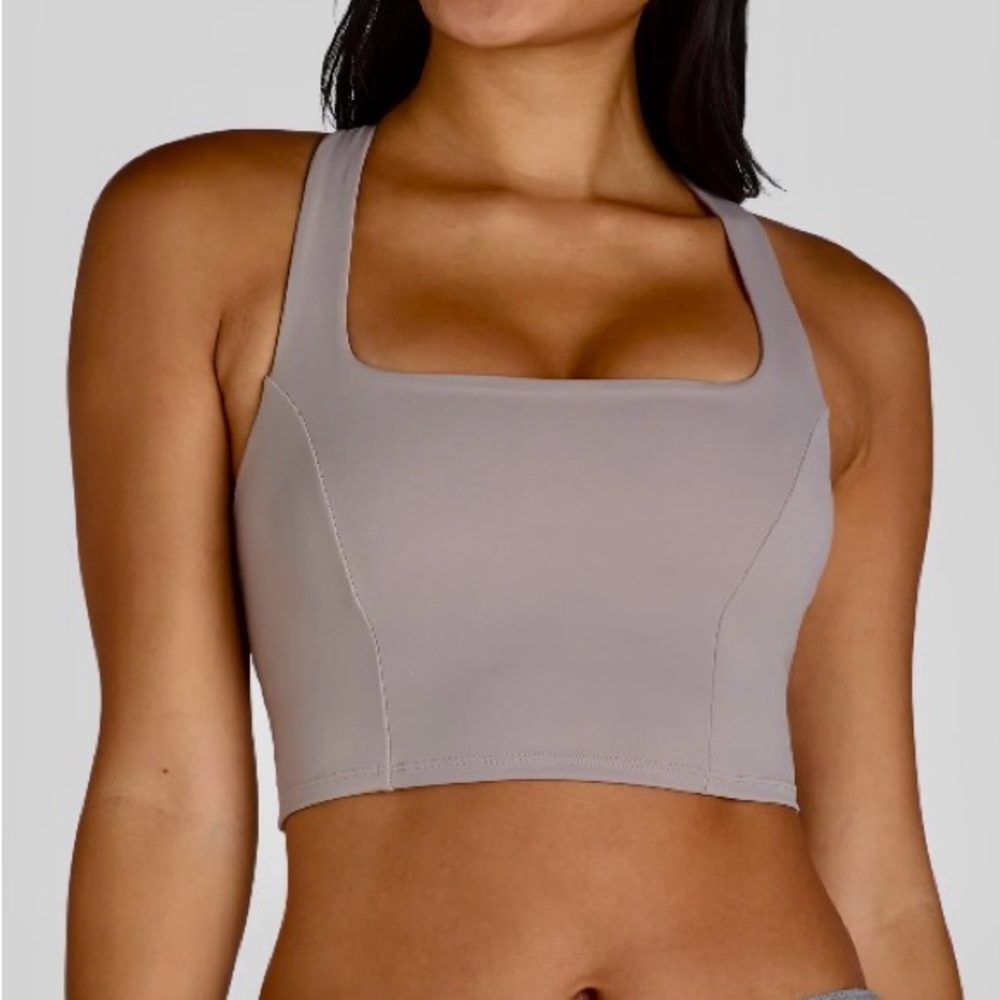 Avia Light Gray Sports Bra